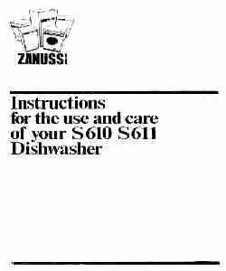 Zanussi Dishwasher S610-page_pdf